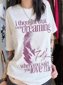 Women T-Shirts - 白色 - 查看 2
