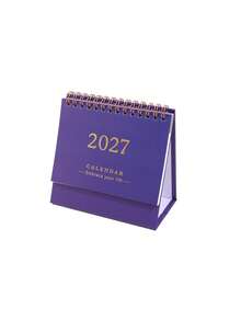 1 Pc Desk Calendar 2027 - Compact Vertical Flip Design, Durable Metal Ring Binding, Clear Monthly Layout - Simple And Fresh Calendar, Perfect For Home Office Or School Organization, Sophisticated Desk Calendar - Multicolor - View 34