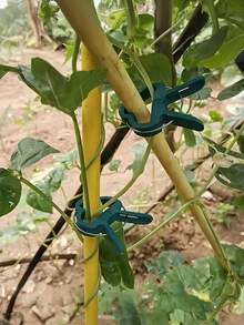 30/20/10/1pc Adjustable Plant Clips - Reusable Flower, Vine, Vegetable And Tomato Garden Supports - Plastic, Essential Gardening Tools, Easy To Install, Ensure Healthy Growth And Tidy Garden All Year Round. - Multiple Styles - View 7