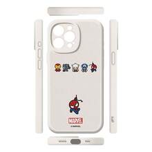 Miniso Marvel Black Panther, Spider-Man, Iron Man, Captain America, Thor Phone Cases Are Compatible With IPhone 17 Pro Max/17 Pro/Air/16 Pro Max/15 Plus/14/13/IP 17/15 Pro/12 Pro/11/16 Plus. These Drop-Proof And Scratch-Resistant Protective Cases Are Compatible With Apple Devices. - White - View 3