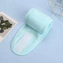 客製化 SPA 髮帶，刺繡毛圈布，伴娘化妝禮物 - 彩色 - 查看 15