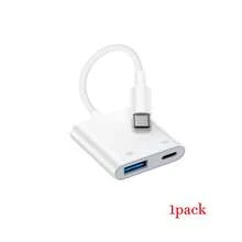 1個 Type C 公轉 USB 母 OTG 充電線 相機記憶卡隨身碟適用 17/16 Pro Max/16 Pro/16 Plus/16/15 系列 J 插即用轉接充電接頭 - 查看 11