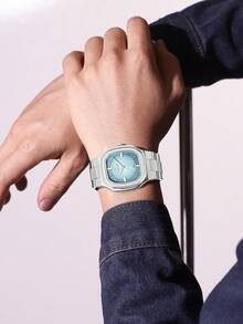REWARD Men's Quartz Watch Business Fashion Style Calendar Luminous Hands Multi-Functional High Quality Gift Classic Design Stainless Steel Watch Band - Silver - View 9