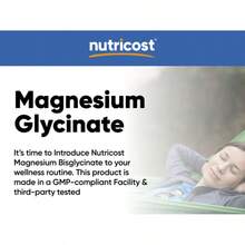 Nutricost Magnesium Glycinate 210mg, 90 Capsules - Gentle Formula, Bedtime Routine, Non-GMO, Gluten Free - Others - View 6
