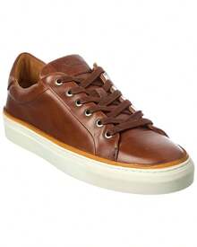 Allen Edmonds Flynn Leather Sneaker - Brown - View 2