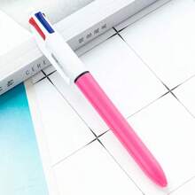 2/5/10 chiếc bút bi 4 màu ngẫu nhiên phong cách tối giản sáng tạo, bút bấm đa màu đa năng 4 trong 1, phù hợp cho trường học, học sinh, y tá, bảng trắng, văn phòng phẩm, mùa tựu trường - Nhiều màu - Xem 5