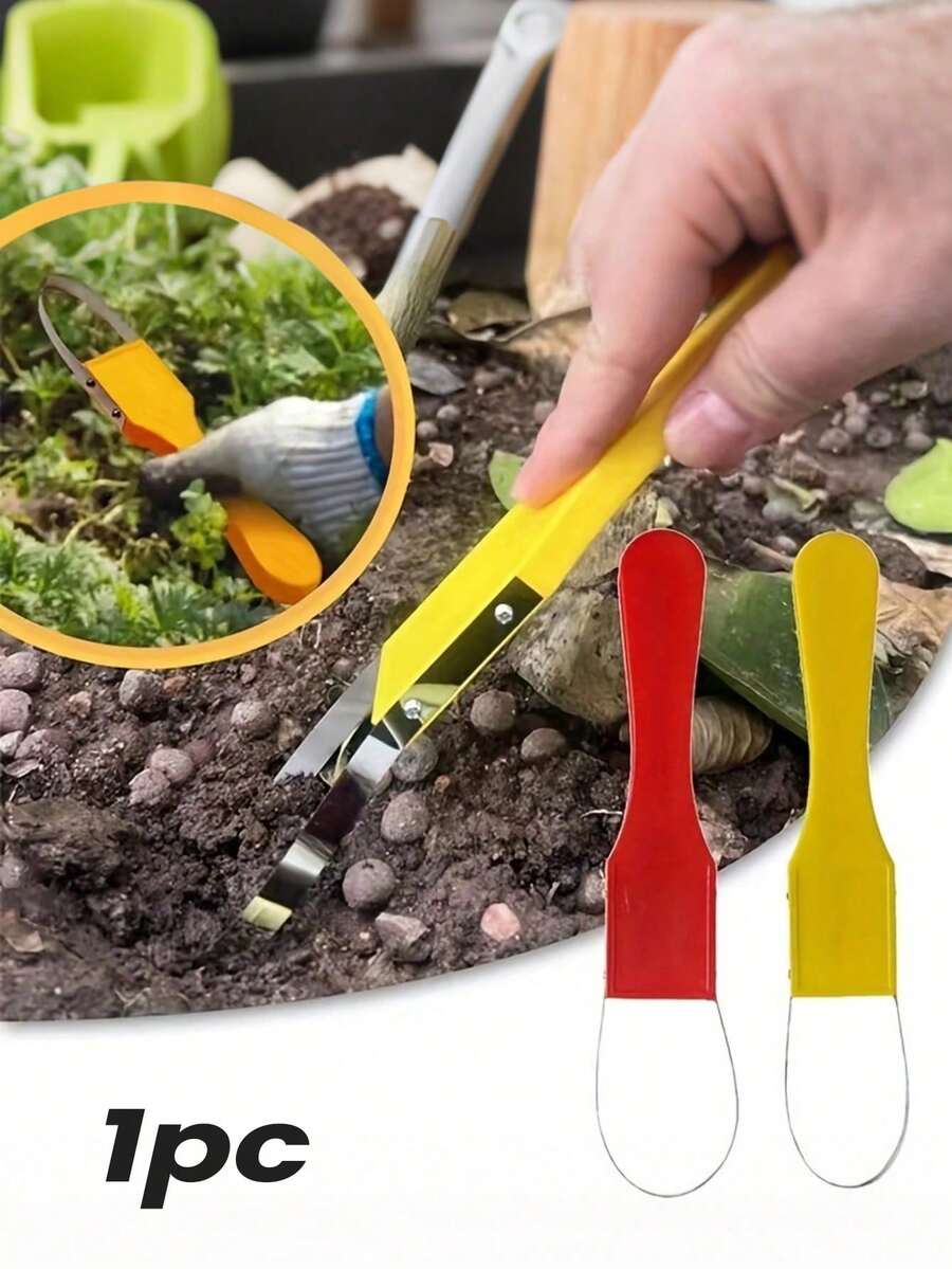 Handheld Puller Tool, Plastic Handle Weeding Cutter, Suitable For Lawn And Yard, Easy And Convenient Gardening