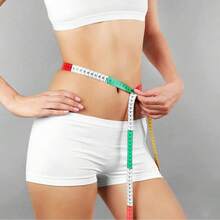 1 Peça Fita Métrica de Tecido Macio Multicolorida – Escala Dupla Métrica/Imperial, 60 Polegadas, Tamanho de Bolso para Medições Corporais, Costura & Acompanhamento de Fitness - fita métrica flexível - Visão 3