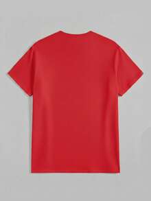 1 Casual Fashion T-Shirt For Men And Women, Y2K Vintage Style, "Billy Bob Loves Charlene" T-Shirt, Southern Couple T-Shirt, "Country Love" T-Shirt, Funny And Romantic Gift - 紅色 - 查看 2