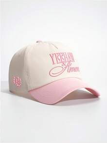 1 buah Topi Baseball Bordir YEEHAW Side Uu Color Block, Topi Kasual Pelindung Matahari yang Dapat Diatur, Cocok untuk Perjalanan Musim Semi/Gugur, Topi Matahari Serbaguna yang Modis, Topi Remaja Gaya Y2K - topi bisbol - View 18