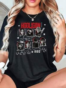 a,tops,, mujer premium,y2k,playeras de mujer curvy,ofertas y liquidaciones ropa mujer,playeras deportivas para mujer,,playeras de hombre, mujer,blusas>elegante GYHA - Negro - Ver 1
