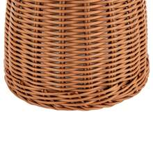 GLADNEY 1.5L Vacuum Insulated Rattan Thermal Jug, 304 Stainless Steel, 24-Hour Heat & Cold Retention, One-Hand Push-Button Pour, Ergonomic Handle, Coffee - Coffee Brown - View 7