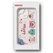 Miniso Funda para teléfono Apple de 17 pulgadas compatible con Disney - Blanco - Ver 5
