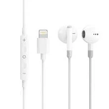 سماعات أذن سلكية داخلية، متوافقة مع واجهة Lightning، سماعات Type C بمقبس USB C ومقبس 3.5 مم، مريحة للارتداء، مزودة بميكروفون، لأجهزة الكمبيوتر المحمول وأجهزة iOS/Android - أبيض - مشاهدة 12