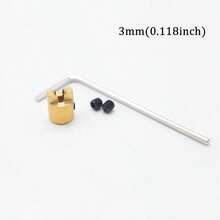 1件 RC 船傳動狗骨軸支架 3mm 4mm 4.76mm 5mm 傳動軸槳叉 RC 船傳動軸配件 - 黃色 - 查看 5