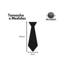 Set Of 3 Light Gray Ties For Groomsmen, Weddings, And Events - Óxido marrón - Ver 9