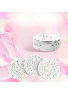 OBOVAY Juego de 10/20/100 piezas de esponjas de limpieza facial natural, esponja de limpieza 100% pura natural para eliminar el maquillaje, adecuada para limpieza de maquillaje y spa, se puede usar para exfoliación, eliminación de maquillaje y lavado de cara, esponja de limpieza facial comprimida, esponja de limpieza para eliminar el maquillaje, esencial para la vuelta a la escuela - Multicolor - Ver 14