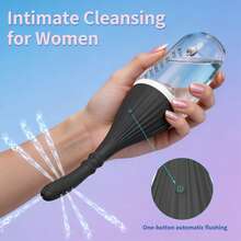 An Electric Vaginal And Anal Irrigator, A Vaginal Anti-Reflux Design Gift, A Universal Enema And Anal Washer For Both Front And Back, A 7-Hole Water Spray, And A Women's Intimate Care Device-These Are Intimate Products That Protect Women's Health. - one-size - View 9