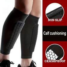 1/2 chiếc Bọc ống chân chống va đập tổ ong cho bóng đá, ống bọc nén bắp chân bóng đá unisex có đệm tổ ong, ống bọc chân chống trượt có đệm tổ ong nhẹ, phù hợp cho bóng chày, bóng đá, bóng rổ, chạy bộ, thể dục, boxing, taekwondo, đạp xe leo núi, thiết bị bảo hộ thể thao thoáng khí, phụ kiện bọc ống chân bóng đá, thiết bị bảo vệ bắp chân nhẹ, phụ kiện bóng đá, vật dụng bóng đá, vật dụng thể thao, vật dụng hàng ngày, thiết bị thi đấu, mọi mùa, unisex, quà tặng bóng đá, vật dụng thể thao cho nhiều người, phụ kiện bọc ống chân, quà tặng nam, quà tặng World Cup - Nhiều màu - Xem 15