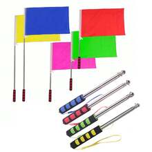 El popular set de guía de viento con asta retráctil de una herramienta de alta calidad para enseñar y guiar recorridos.un indicador de viento con asta retráctil para uso en escuelas y turismo. - Rojo - Ver 7
