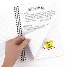 New-2026Five Star Spiral Notebook, 2 Subject, College Ruled Paper, 6" X 9.5", 80 Sheets, Blue (Color May Vary) (840029CG1) - Gray - View 9