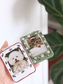 DIY Handmade Picture Frame Clay Mold Tools, Mini Photo Frame Embosser Mold For Ceramic Clay & Soft Pottery, Suitable For Making Photo Frames - Picture Frame Mold - View 6