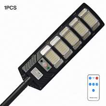 Ultrascharfe Solar-LED-Straßenleuchte, 240/96 LEDs Dämmerung bis Morgengrauen Solar-Außenleuchte mit Bewegungssensor, 3 Beleuchtungsmodi, 280° Weitwinkel, IP65 wasserdichte Sicherheitsleuchte geeignet für Garten, Straße, Parkplatz, Terrasse - Einheitsgröße - Übersicht 14