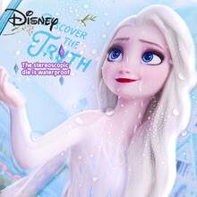 Disney Elsa Student Ergonomic Backpack For Grades 1-3, Frozen, Polyester, Small, Pink/Purple - Single Piece - View 3