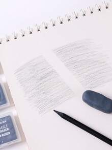 3pcs Professional Art Malleable Eraser, Sticky Eraser, Residue-Free Cleaning Rubber, Non-Sticky, Paper-Friendly, Suitable For Learning, Drawing And Art Creation - Eraser - View 4