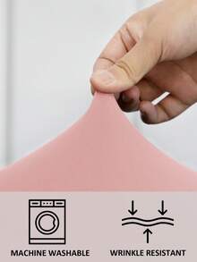 1 pieza Funda de sofá de fibra de poliéster elástica con estampado moderno minimalista, desmontable y lavable a máquina, adecuada para sala de estar, comedor, estudio, dormitorio y uso doméstico - Rosa Pálido - Ver 3