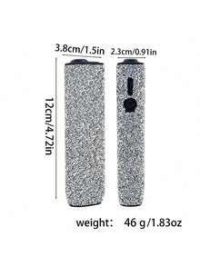 1SET Multi-Color Luxury Full Rhinestone Portable Shockproof Electronic Cigarette Protective Case Soft Shell Case FOR IQOS ILUMA I ONE, International Design Master Jack Pang Used Approximately 8000 Grade A Artificial Rhinestones To Create A 360° Full Body Lambertian Reflective Luxury Effect, Suitable For Daily Use Or As A Gift For Mom, Girlfriend, Boyfriend, Lover - Diamond Version - View 4