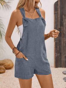 Women's Jumpsuit With A Purpose - 藍色 - 查看 8