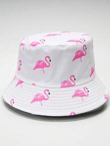 1 pieza Sombrero de cubo reversible unisex con estampados de dibujos animados, adecuado para uso al aire libre, viajes, uso diario, de moda y versátil - impresión - Ver 35