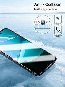 2 Stück Ultra HD Hydrogel-Film Vollabdeckung Handy-Bildschirmschutz kompatibel mit Honor 90 100 200 400 500 600 Lite Magic 5/6/7/8 Pro Lite explosionssicher kratzfest blasenfrei glatte ölabweisende Schicht einfache Installation kratzfest automatische Reparatur Schutzfolie unterstützt Fingerabdruckerkennung weiche Folie [kein Glas] - Transparent - Übersicht 7