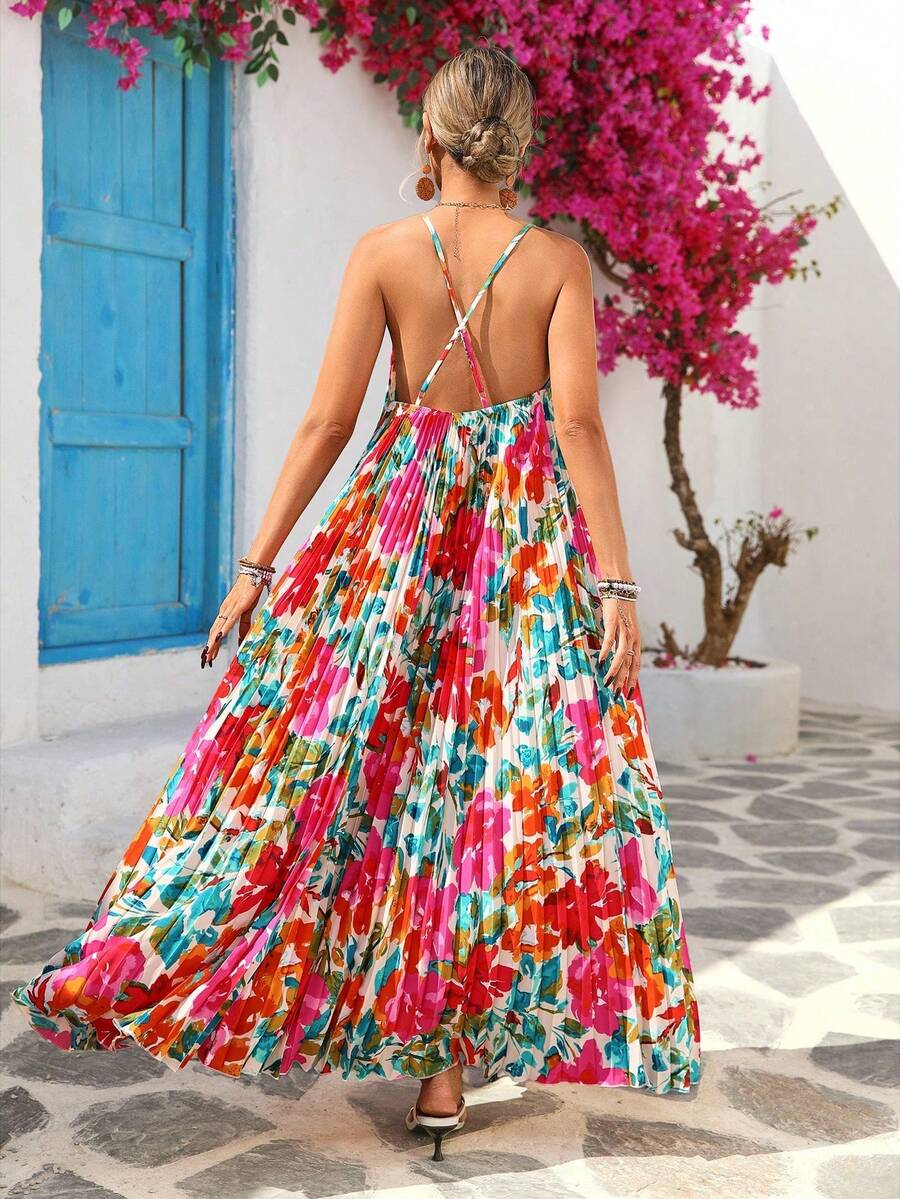 Women Midi Dresses - 彩色 - 查看 1