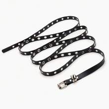 1pc Women's Belt 2026 New Style Multifunctional PU Leather Accessory Suitable For Daily Wear - Black - View 4
