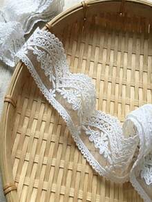 1/5 Yard Vintage Style Lace Trim, 5.5cm Wide, Suitable For DIY Clothing, Home Decor, Beginner Sewing, Wedding Dress Decoration, Formal Wear Decoration, Hand Sewing And Curtain Decoration - Multicolor - View 2