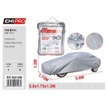 Silver Multi-Size Car Cover, Lightweight Wear-Resistant Vehicle Protector, UV & Dust Protection, Elastic Hem Design, Suitable For Sedans SUVs, Guard Against Light Rain & Snow For Daily Car Protection - Silver - View 13