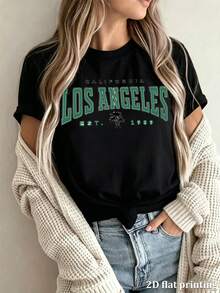 Women T-Shirts - Black - View 6