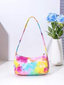 Tas Bahu Minimalis Warna-warni untuk Wanita, Cocok untuk Aktivitas Sehari-hari, Bepergian, Berbelanja, dan Jalan-jalan - MultiWarna - View 3