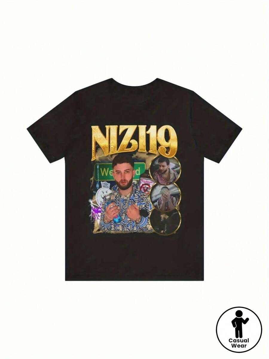 Men T-Shirts - Black - View 1