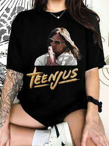 Teenjus Uncle Baby Billy T-Shirt, Walton Goggins Meme T-Shirt, Baby Billy Freeman T-Shirt, Retro TV Series Sweatshirt, Go Outside Nerd T-Shirt - Black - View 1