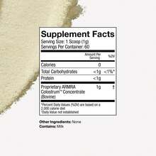 Nutricost Colostrum Powder |   Original Flavor |   Supports Intestinal Health |   Nourishes Skin And Hair |   Boosts Immunity |   Keto-Friendly, Gluten-Free, Zero Fat |   120 Servings In Total - 無味 - 查看 8