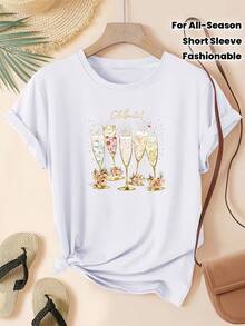 Women T-Shirts - White - View 2