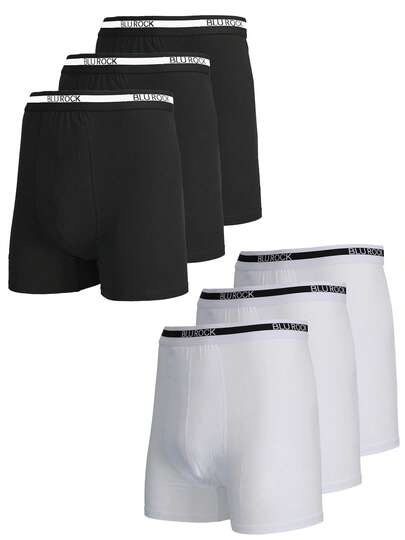 Men's Multi-Pack Stretch Cotton Boxer Briefs (Sizes, S-2XL)