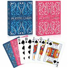 2 Decks Of Adult Professional Playing Cards, Large Font, Suitable For Daily Entertainment, Party Games, Card Games, Family Game Nights - Multicolor - View 16