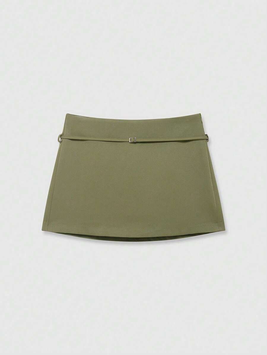 Women Two-Piece Outfits - Moss Green - View 1