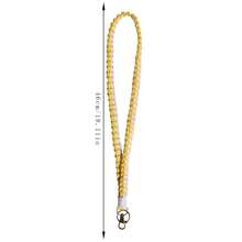 1pc Striped Bohemian Style Keychain Lanyard, Suitable For ID Cards, Phone Strap, Etc. - Multicolor - View 4