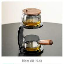 1件/[One Deer For You]懶人自動茶具組，高硼矽玻璃磁吸出水口茶濾，居家功夫茶全自動過濾茶水分離創意鹿形公道杯與蓋碗套組，茶壺 - 彩色 - 查看 19