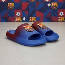 FC Barcelona 巴塞隆納足球俱樂部成人男女通用人字拖，44/45碼，藍紅配色 - 免費送貨 ✅ 24/48小時送達西班牙半島 - 選項 3 - 查看 6